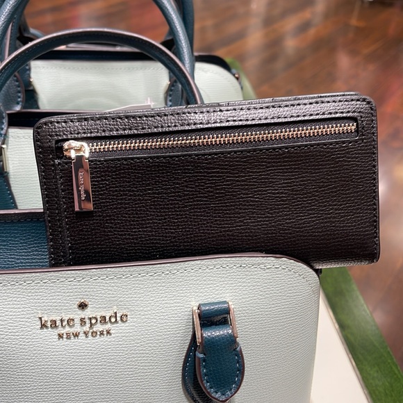 Kate Spade Darcy Large Slim Bifold Wallet 
Black - Picture 16 of 16